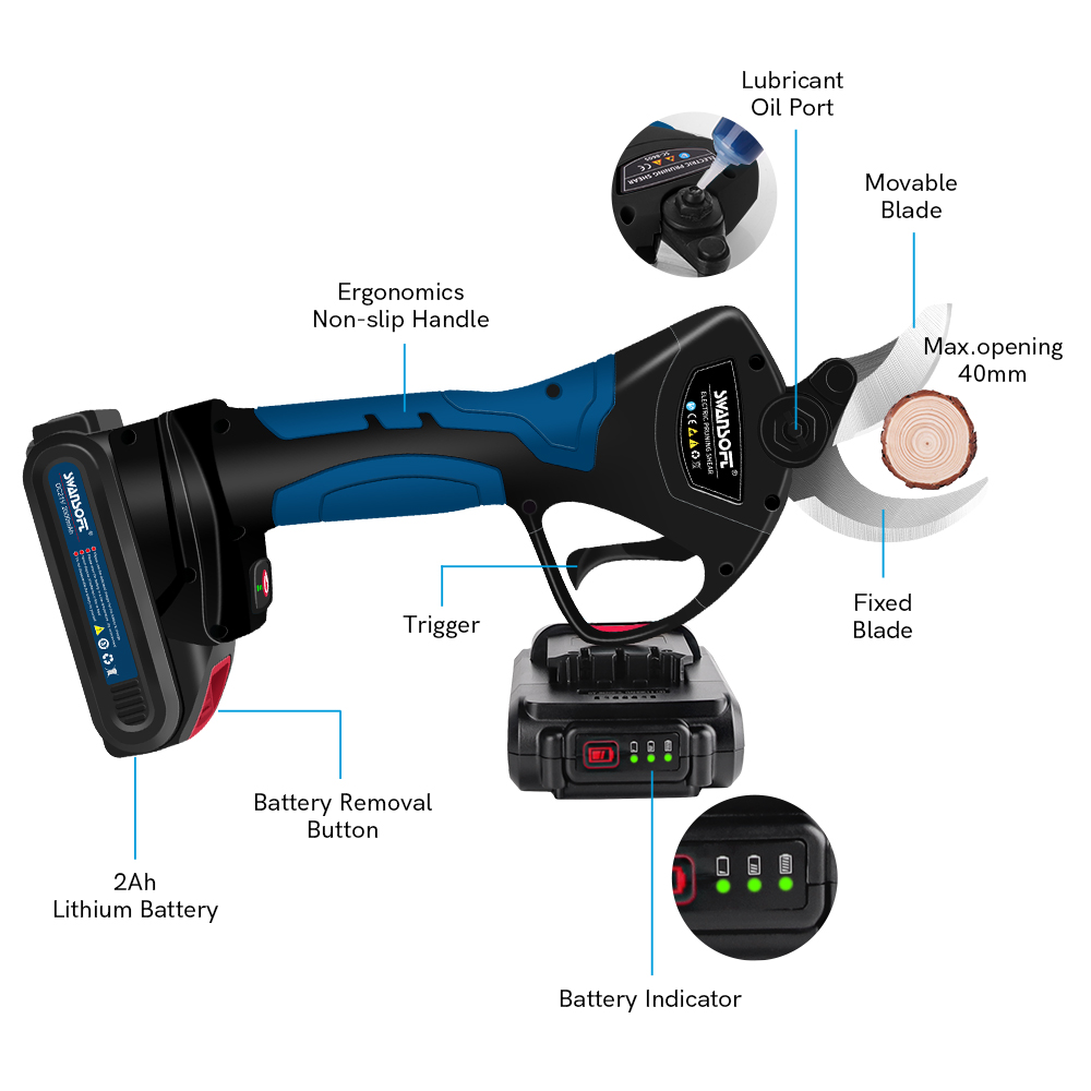 Electric Pruning Shears 40MM S - Power Tools In Electrical ulasan dan harga